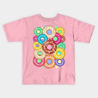 Donuts Punchy Pastel flavours Kids T-Shirt